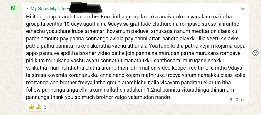 Member testimonial 5